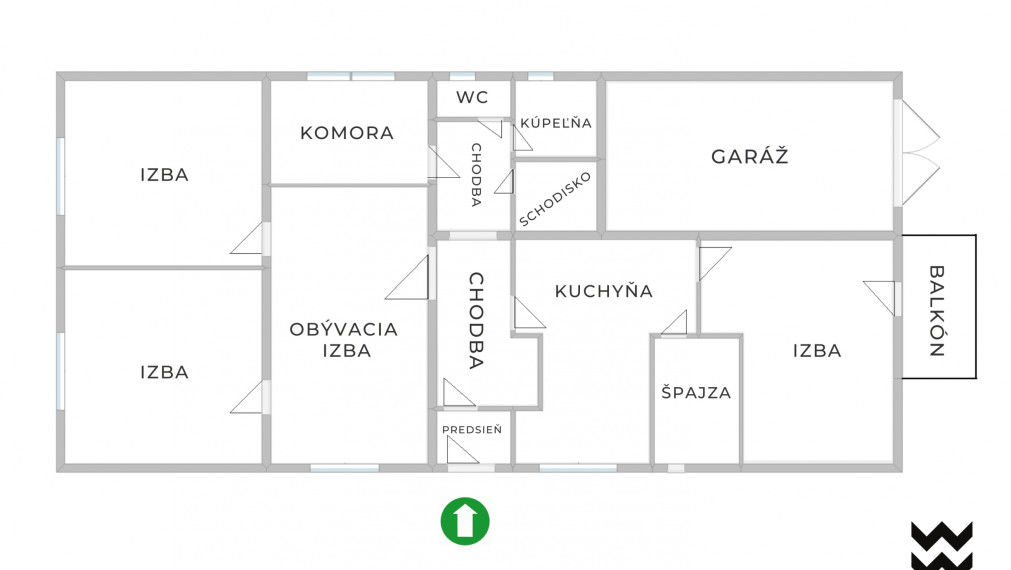 Predaj 4 izbového rod. domu  Zavar vo vyhľadávanej lokalite.